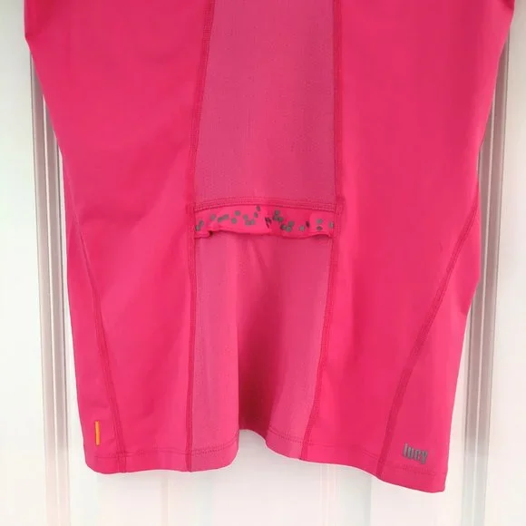 Lucy Pink Short Sleeve Workout Tee - Picture 5 of 7